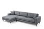 Atelier Del Sofa Left (Chl+3R) Sofá Cama Esquinero Gris Oscuro 303x160 cm